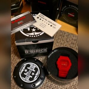 G-SHOCK DW-5735C-4JR 35th Anniversary RED OUT. Near Mint! FULL KIT! 2018